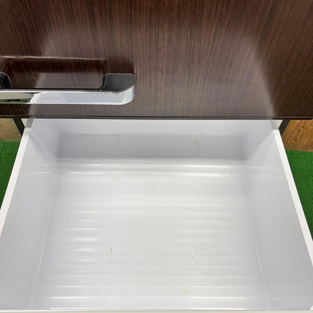 656 木目調　AQUA 大型冷蔵庫　458L 400L強　自動製氷　家庭用