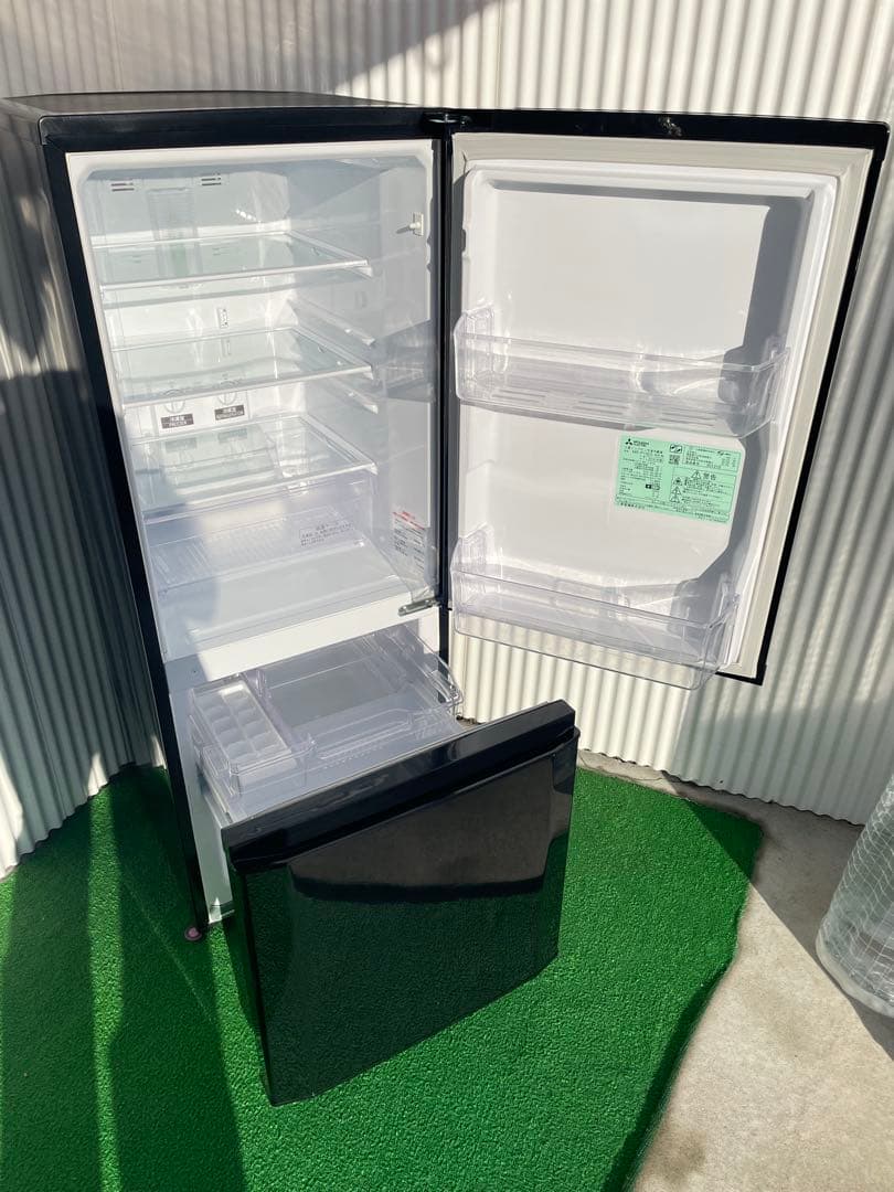 869 三菱 キーワード 146L ブラック2ドア冷蔵庫 一人暮らし 単身