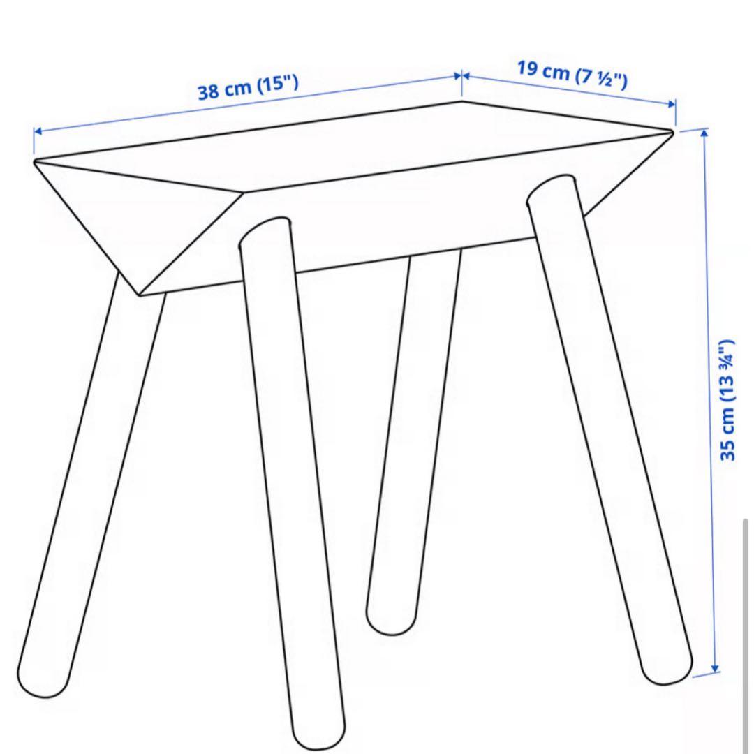 IKEA 限定コレクション オッミェンゲ スツール 新品 OMMJÄNGE - メルカリ