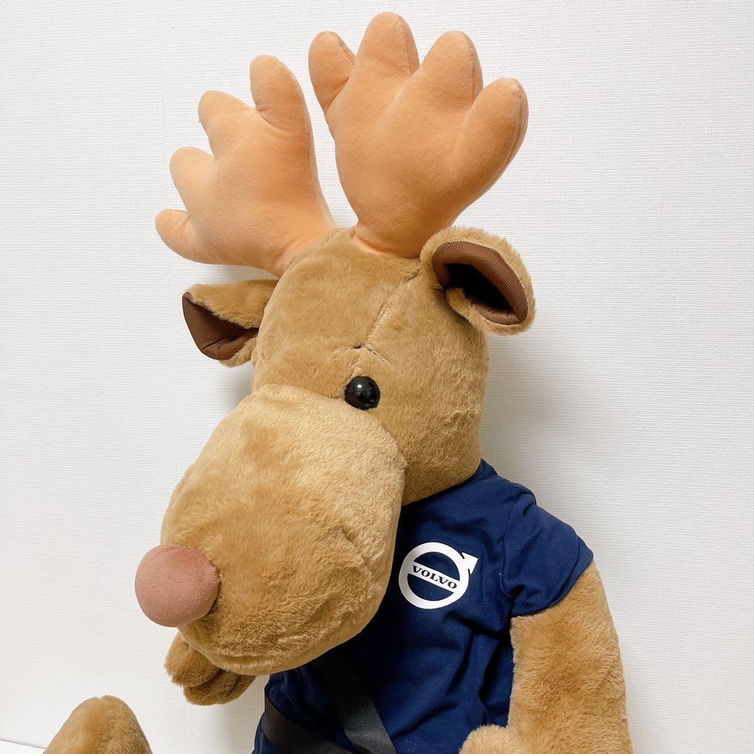 【非売品】VOLVO ボルボビッグエルク 特大ぬいぐるみ　120センチ エルク