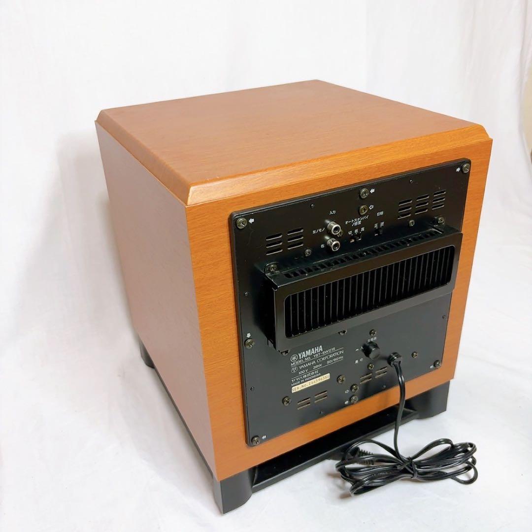 極美品】YAMAHA サブウーファー YST-SW015 オーディオ機器