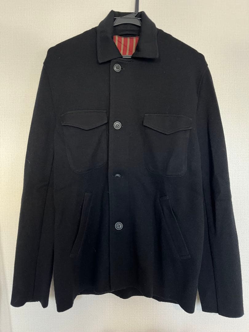 Vandori ウールニットジャケット　ブラック