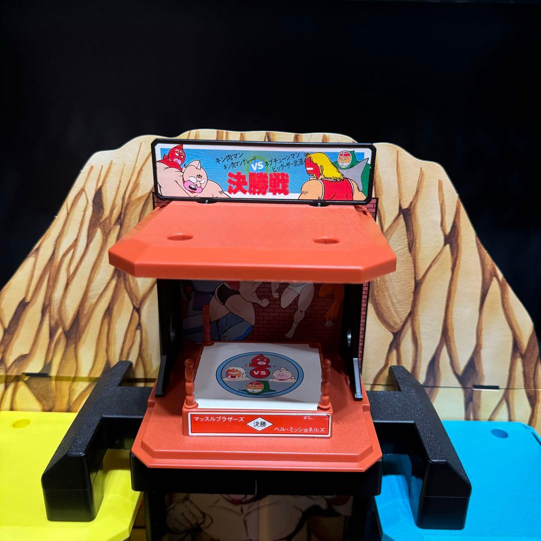 希少】キン肉マン 組立式 宇宙超人タッグトーナメント キン消し 当時物