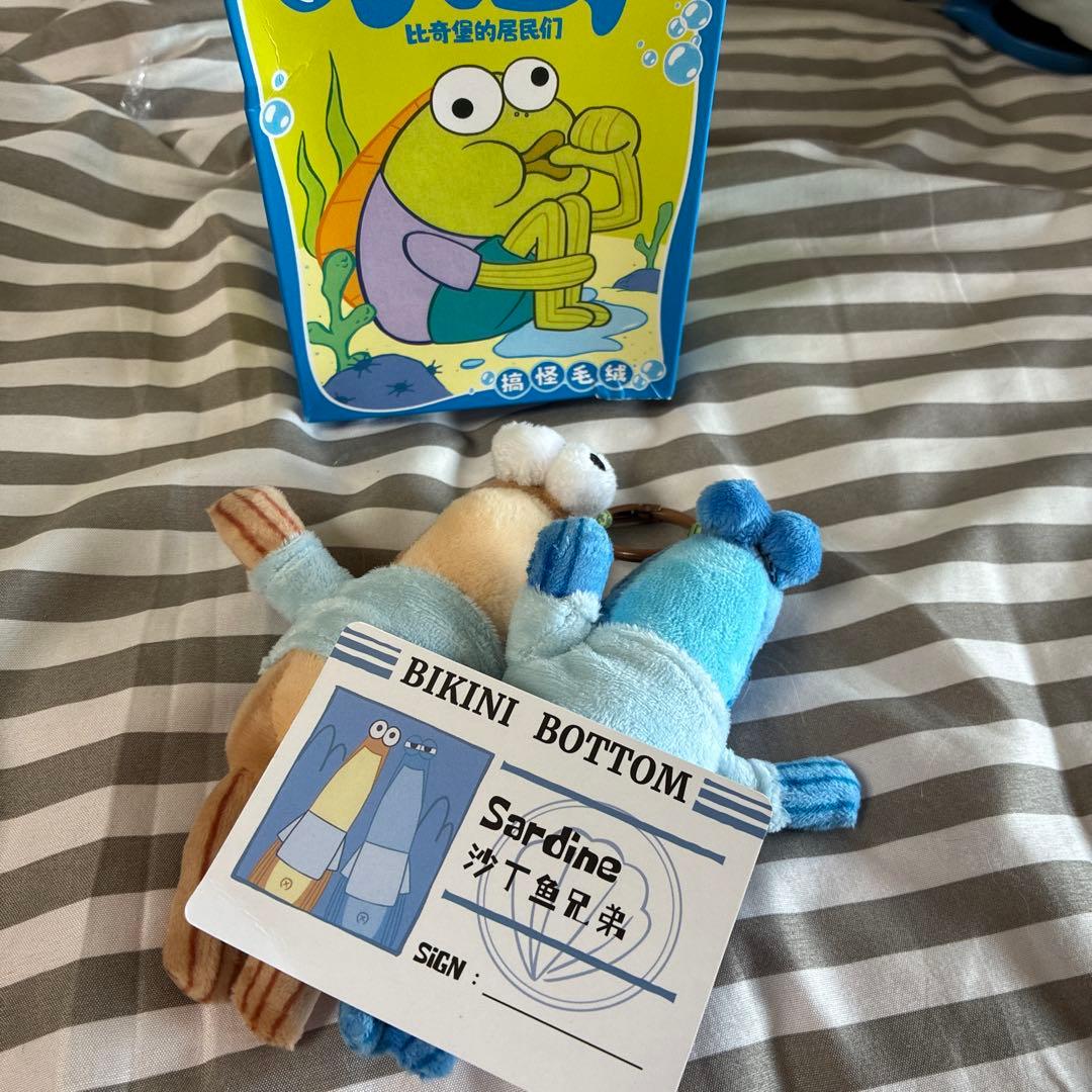 POPMARTポップマートスポンジボブ SARDINE シークレットsecret