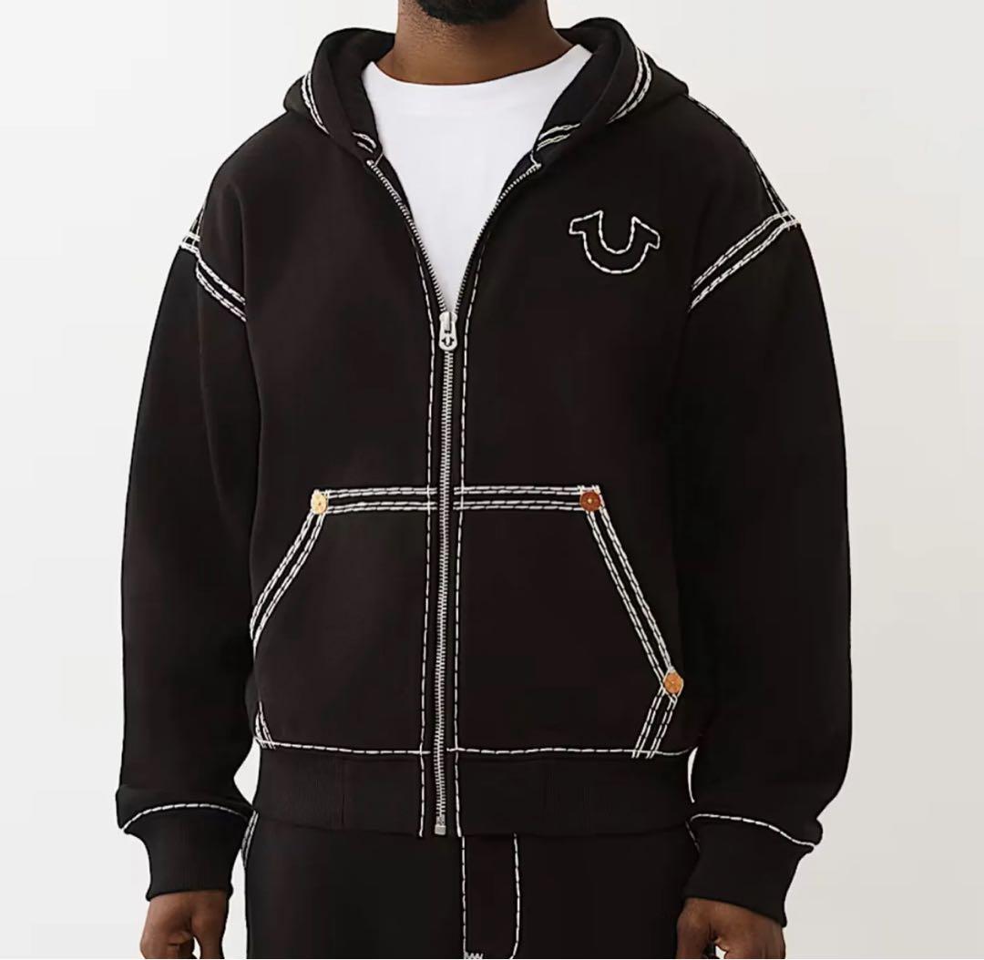 【TRUE RELIGION】SUPER QT ジップパーカー