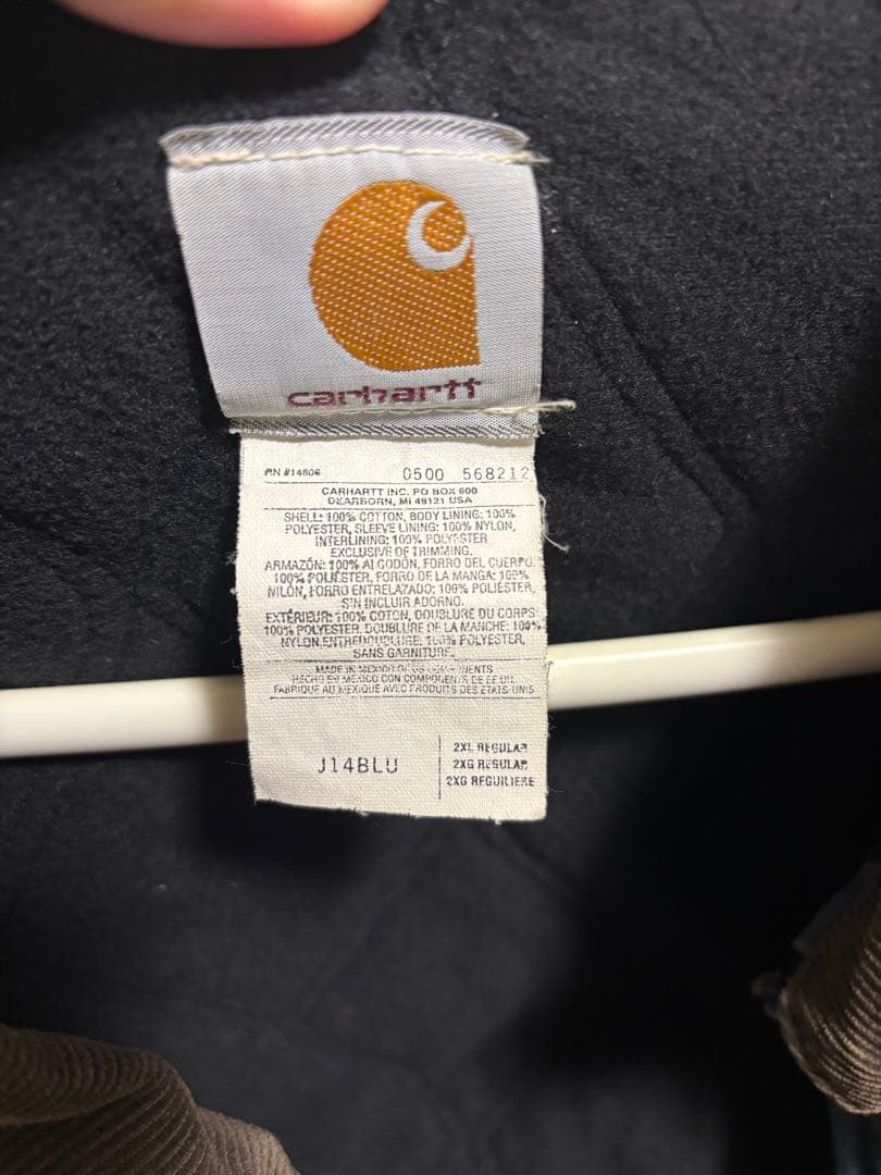 マ*ウ様 Carhartt サンタフェジャケット J14 Blu 90s