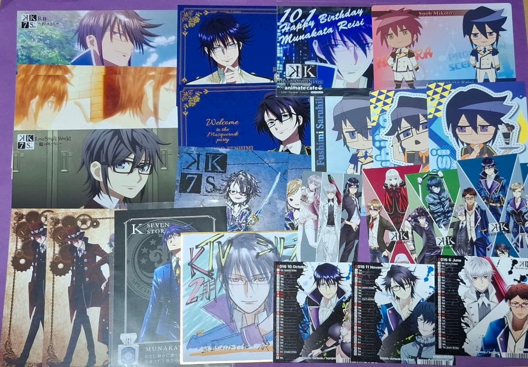 アニメK セプター4 青のクラン 330点以上 まとめ売り 宗像礼司 伏見猿比古