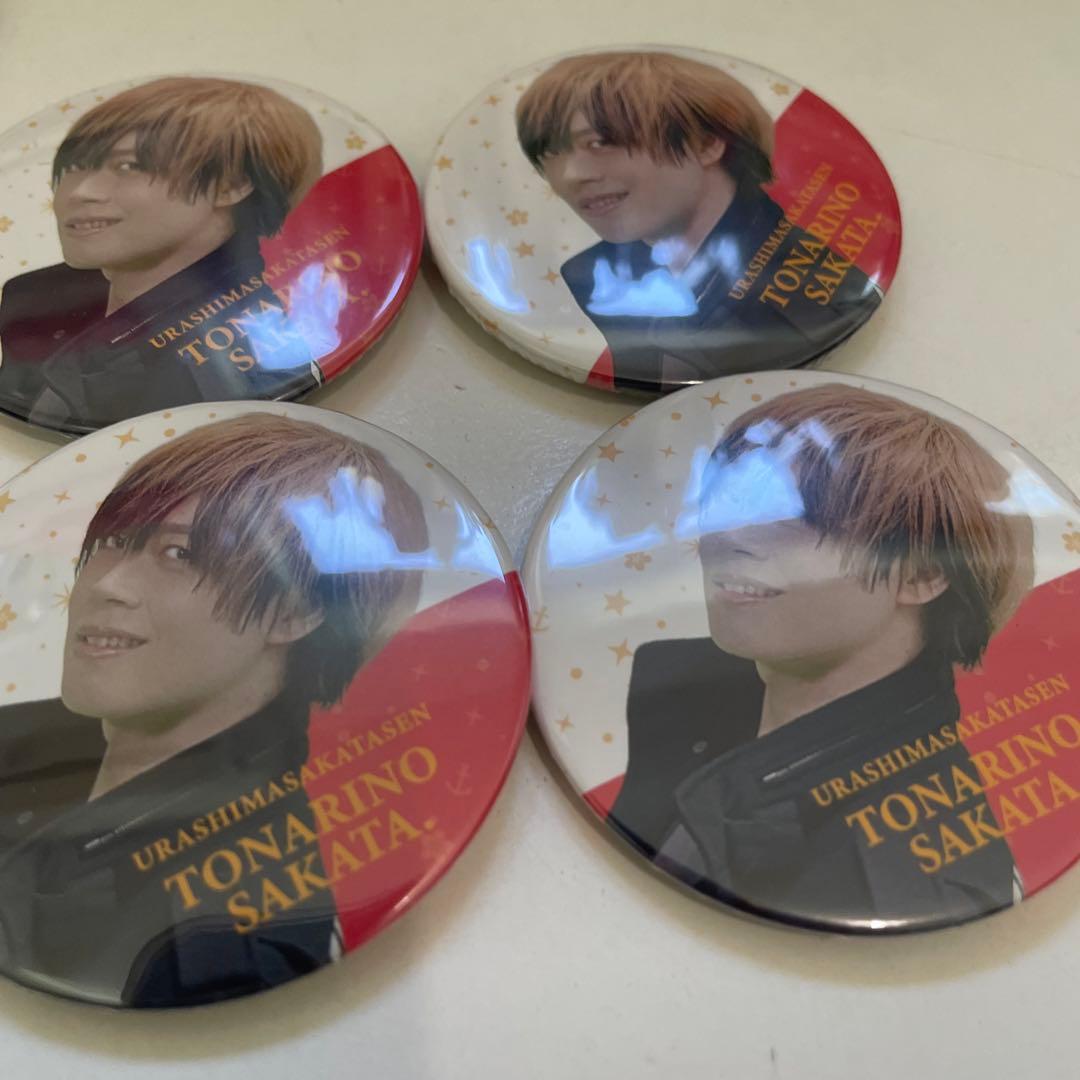 浦島坂田船 となりの坂田 あほの坂田 メモリアル 缶バッジ 実写 ベル美