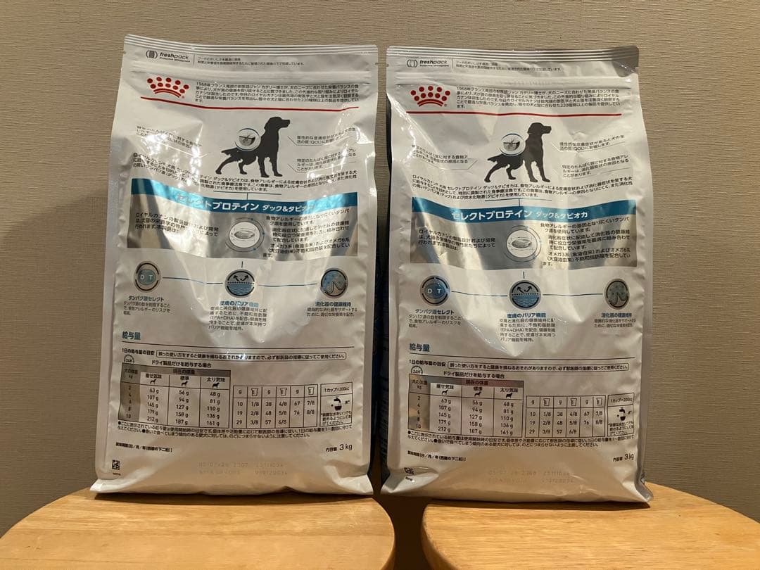 ROYAL CANIN セレクトプロテイン DT ダック&タピオカ 3kg 2個
