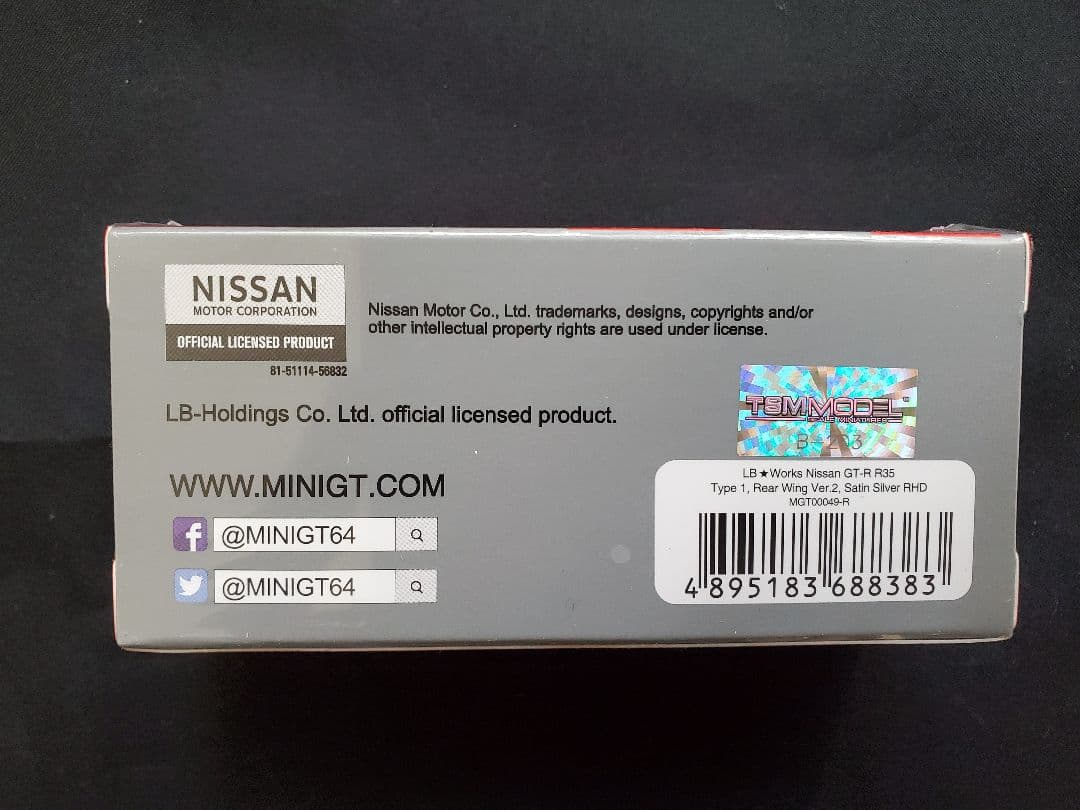 MINIGT　ミニGT リバティウォーク　R35GTR　ケンメリ