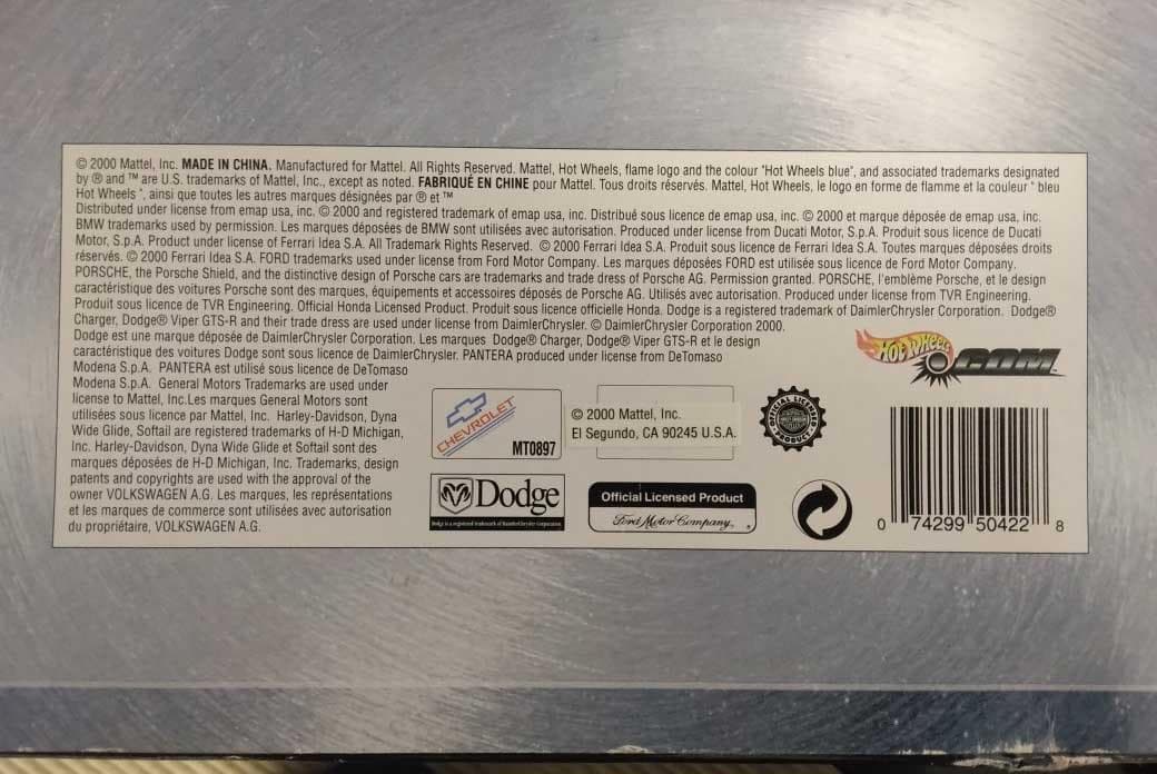C5 Corvette　コルベット　ミニカー　HOT Wheels　中古