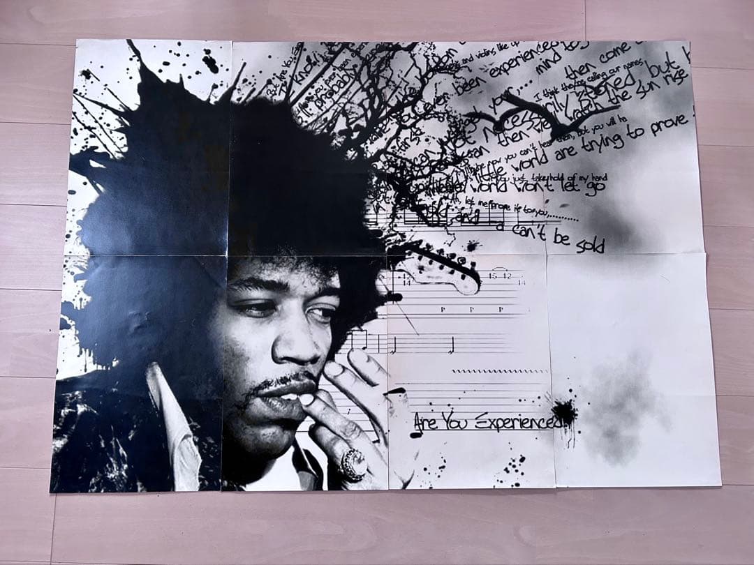 ジミヘン ジミ・ヘンドリクス 神様 大判サイズ ポスター ジミヘン ジミ・ヘンドリクス 神様 大判サイズ ポスター