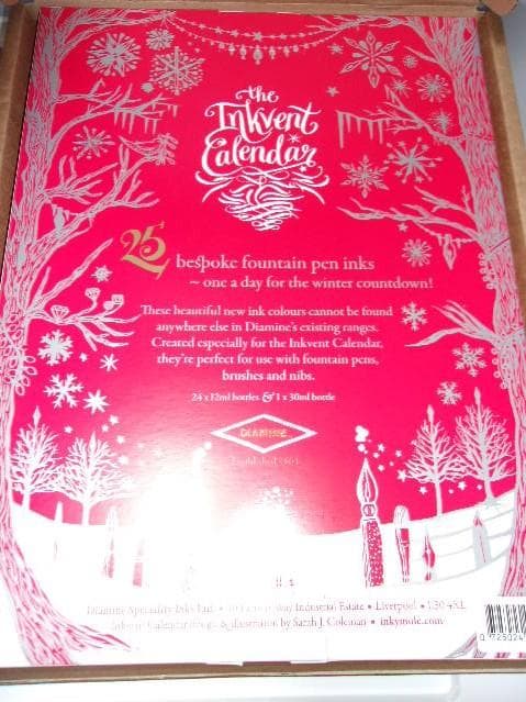 ダイアミン インクベント カレンダー 2021 万年筆 インク