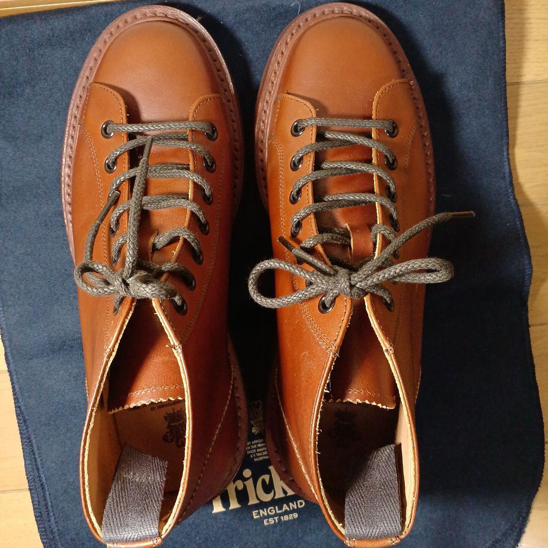 Tricker's メンズモンキーブーツsize６マロンアンティーク