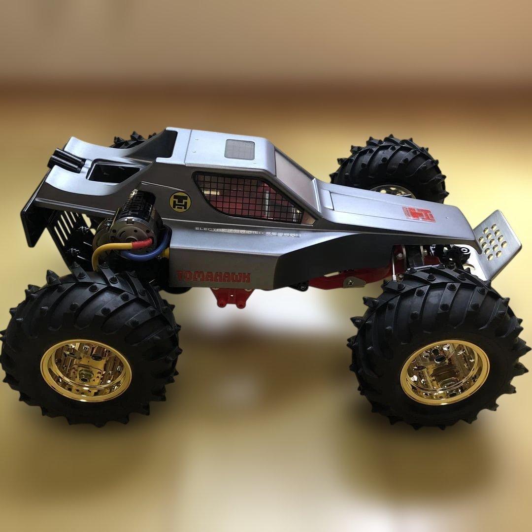 タミヤ モンスタービートルシャーシ╋京商トマホークボディ 未走行品