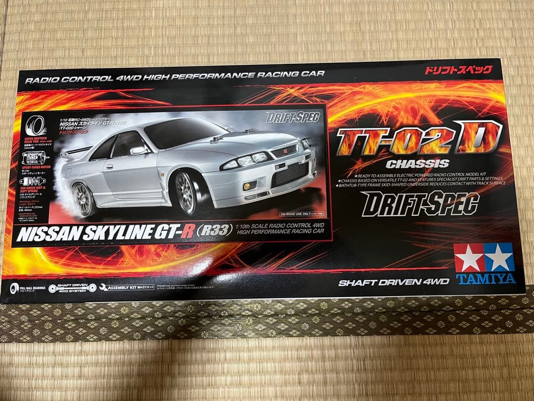 タミヤ TT02 ほぼフルオプション 走行少 ライキリボディ メカ類セット