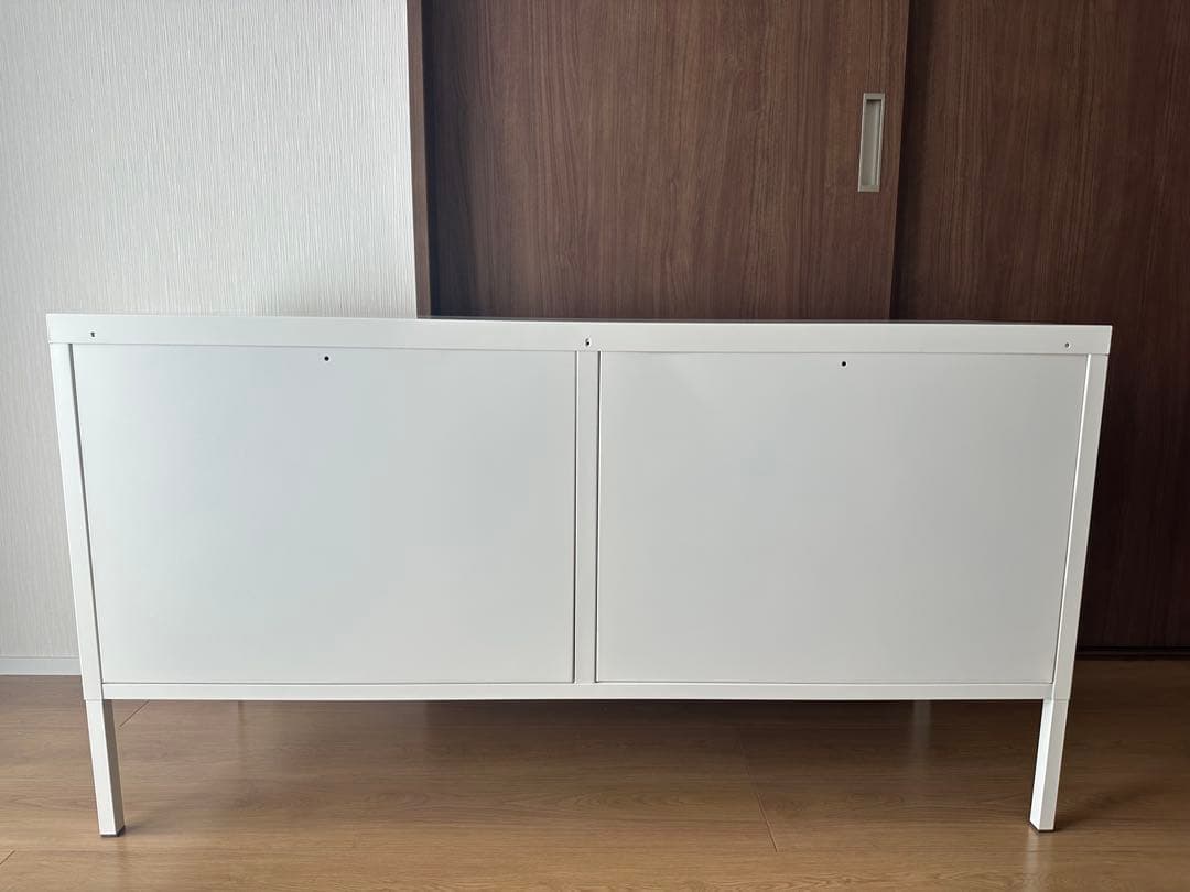 送料込み 早い者勝ち IKEA ホワイト キャビネット 収納