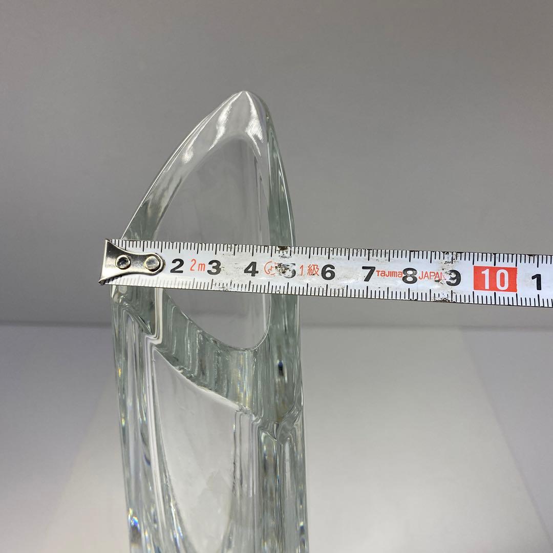 専用 ☆洋3バカラ フラワーベース 高さ32.8㎝ タエサ 東Y6-1120①