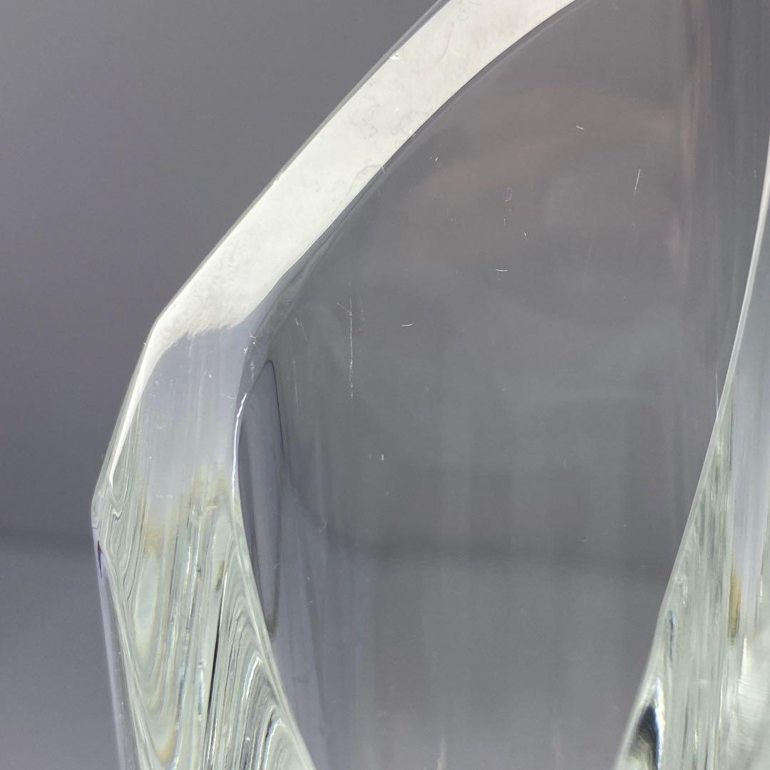 専用 ☆洋3バカラ フラワーベース 高さ32.8㎝ タエサ 東Y6-1120①