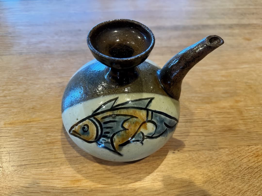 人間国宝　金城次郎　カラカラ　酒器