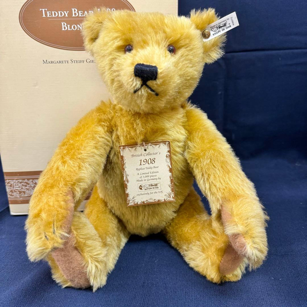 137-72 限定品 シュタイフ 1908 レプリカ テディベア
