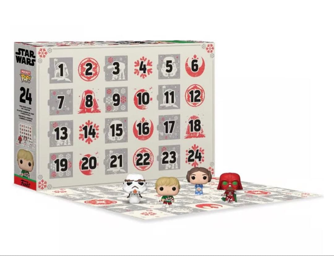 スターウォーズ ファンコ ポップ　アドベントカレンダー フィギュア マスコット