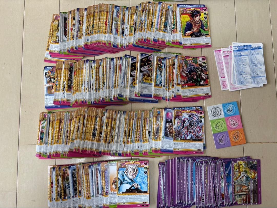 i*o様 ジョジョ abc カード 486枚まとめ売りの通販はau PAY マーケット
