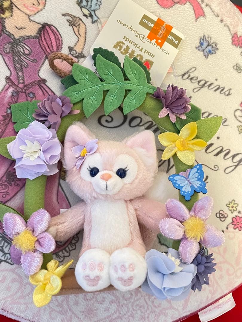 香港ディズニー　リーナベル　ブランケット　リース　セット売り　ダッフィー