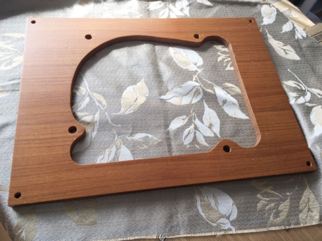 ★THORENS TD124用　キャビネット★45.5×41.6×1.8cm