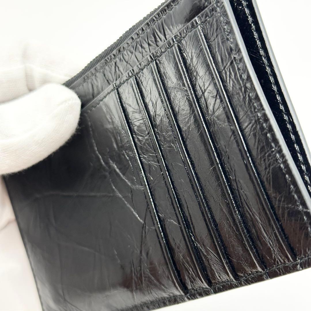 【新品未使用】BALENCIAGA バレンシアガ　フラグメント　財布　レザー