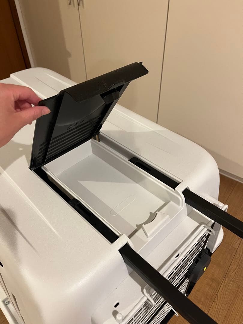 美品】ペットキャリー キャスター付き ゲージ ペットハウス 飛行機