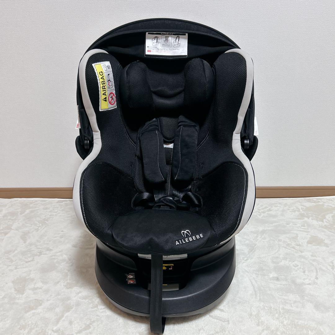 ✨美品✨ エールべべ クルット 3i プレミアム BF840 ISOFIX 黒