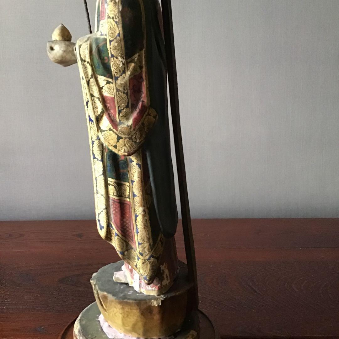 地蔵菩薩立像 室町期 錫杖仏像 宝珠 仏像 63