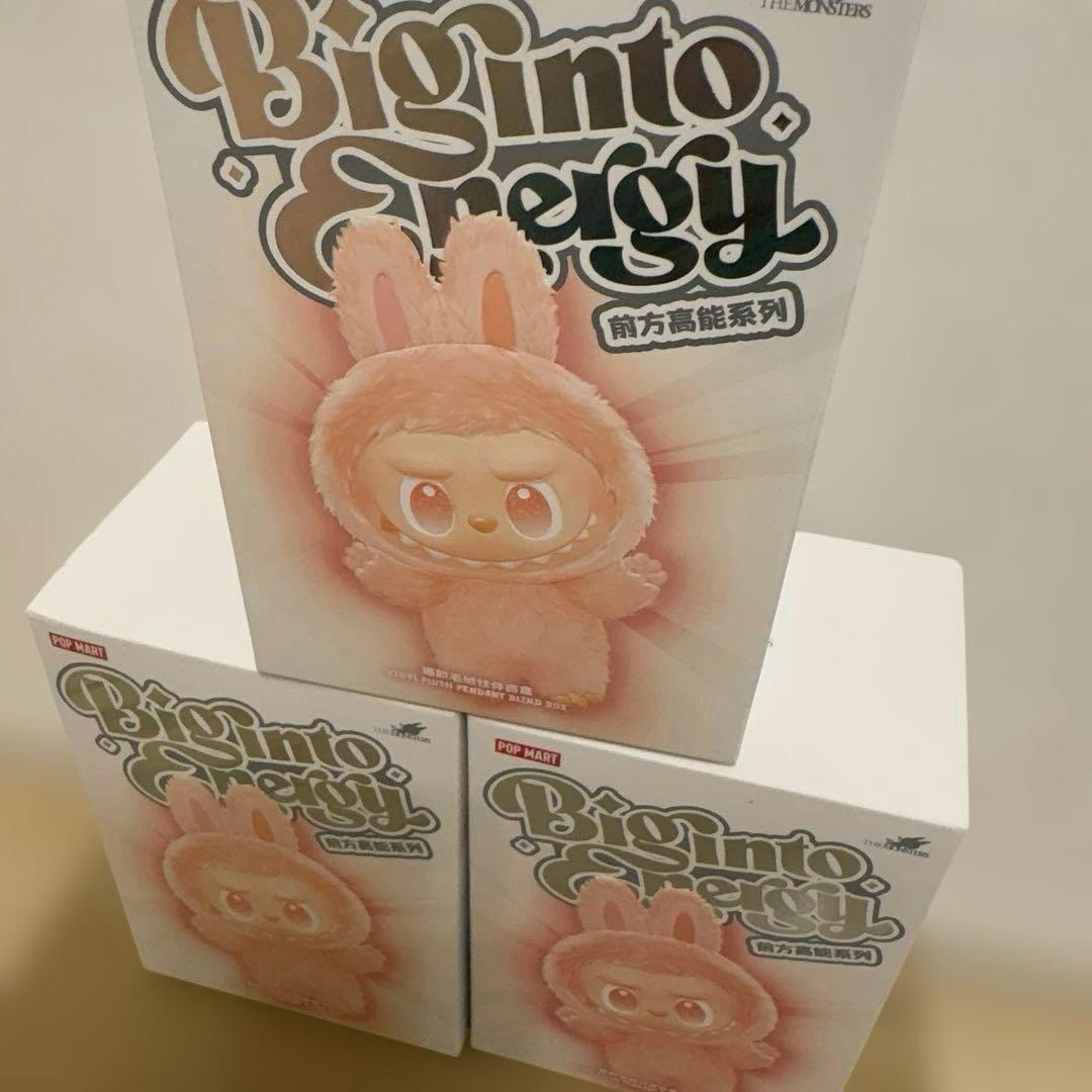 【正規品・未開封】ラブブ　Labubu Big into Energy 3箱