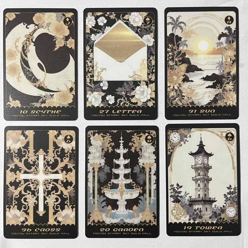 正規品ルノルマンカード】美麗✨海外インディーズ✨シックで上品な色彩