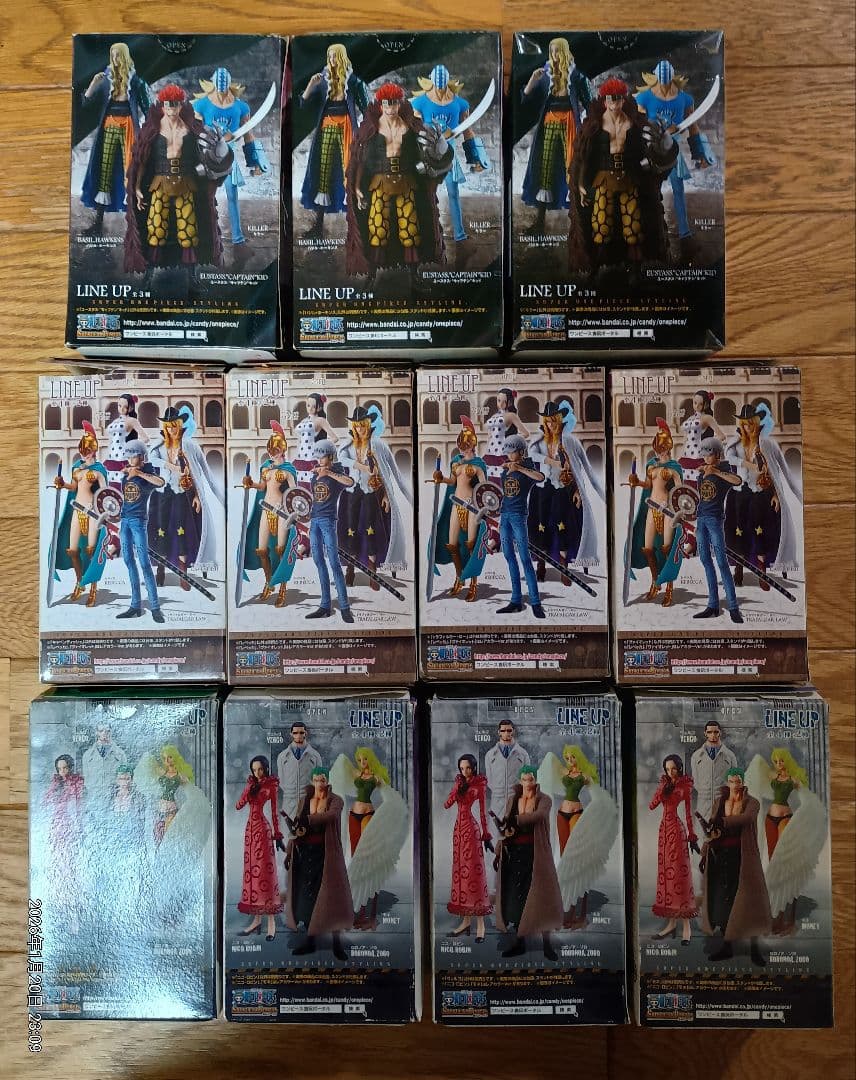 超ワンピーススタイリング　3種類　11体