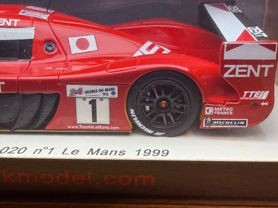 ミニカー 1/43 Toyota GT-one TS020 #1 Le Mans 1999
