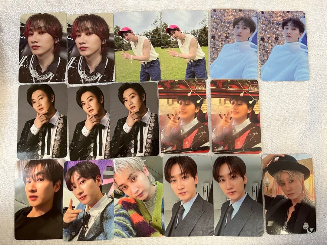 SUPERJUNIOR ウニョク トレカセット - メルカリ