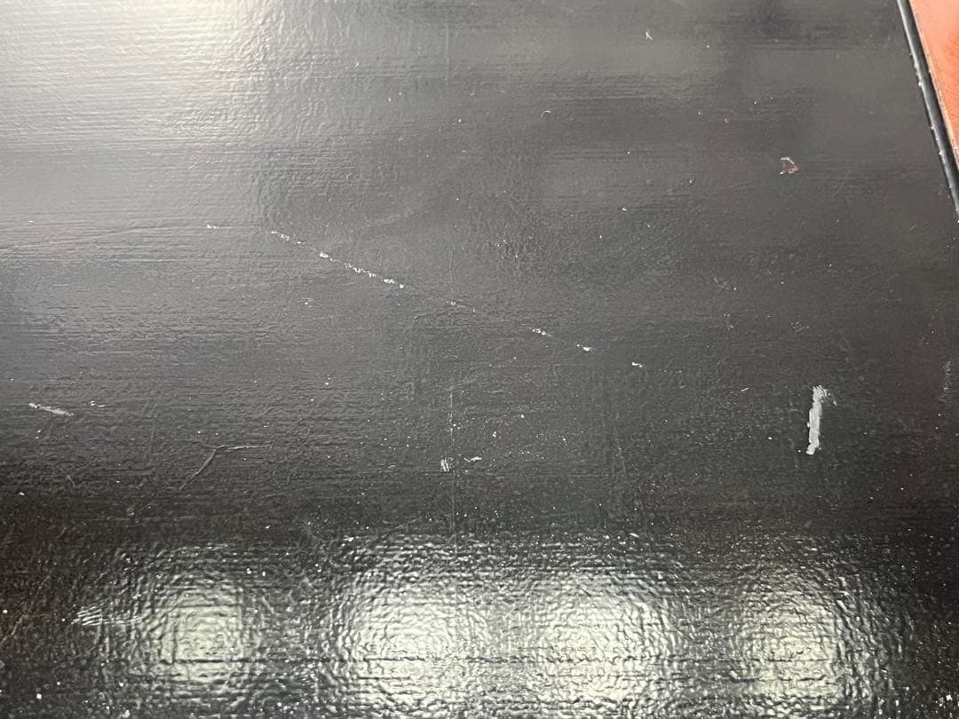 塗師　善◯作　手長膳　五枚　共箱　懐石盆