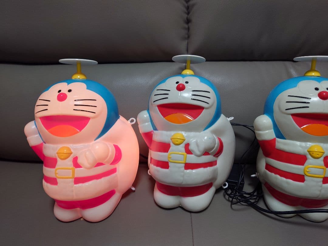 クリスマスイルミネーション空飛ぶドラえもん