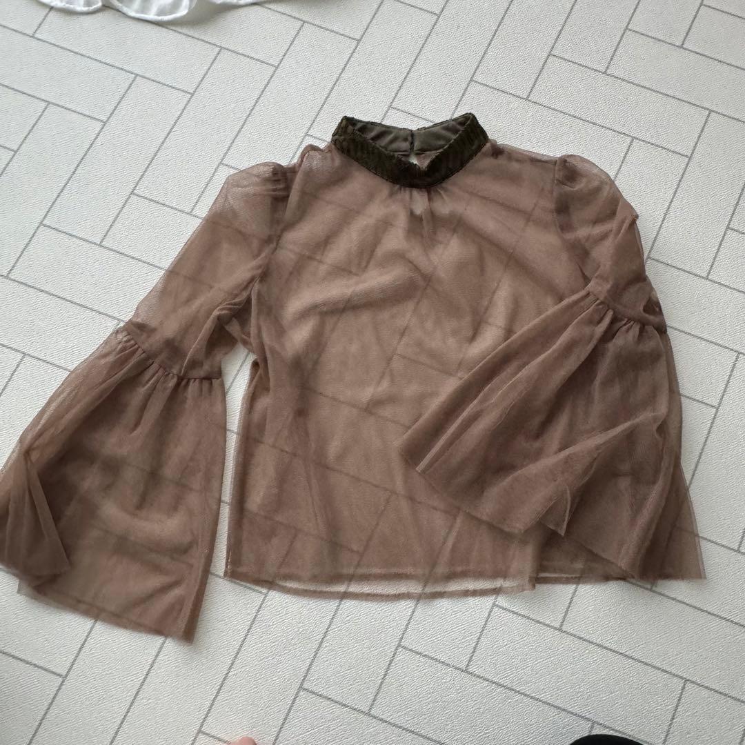 LEJA スパンコールビジューボタンセットアップワンピースドレス GREEN M