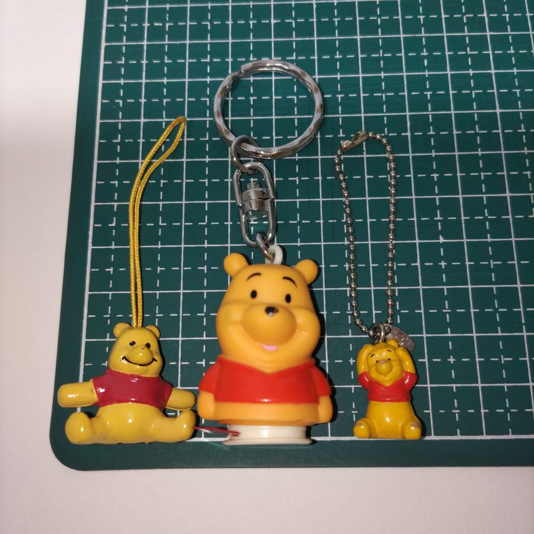 平成レトロ くまのプーさん キーホルダー ミニミニマスコット