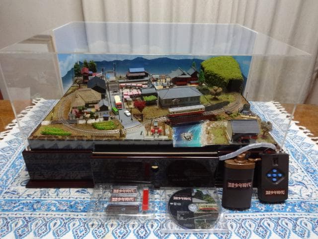 講談社週刊鉄道模型「少年時代」完成ジオラマパワーパック車両セット