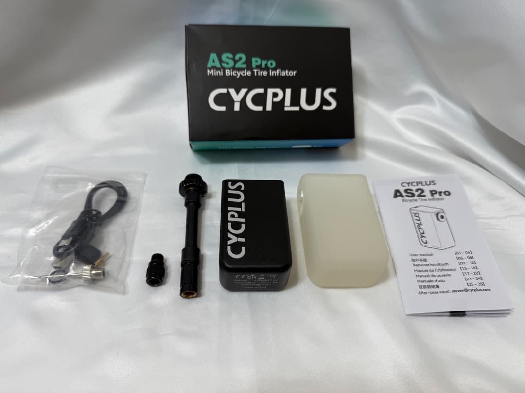 CYCPULS AS2 Pro ミニ自転車タイヤインフレーター CYCPLUS AS2 Pro ミニ自転車タイヤインフレーター 自転車用小型電動