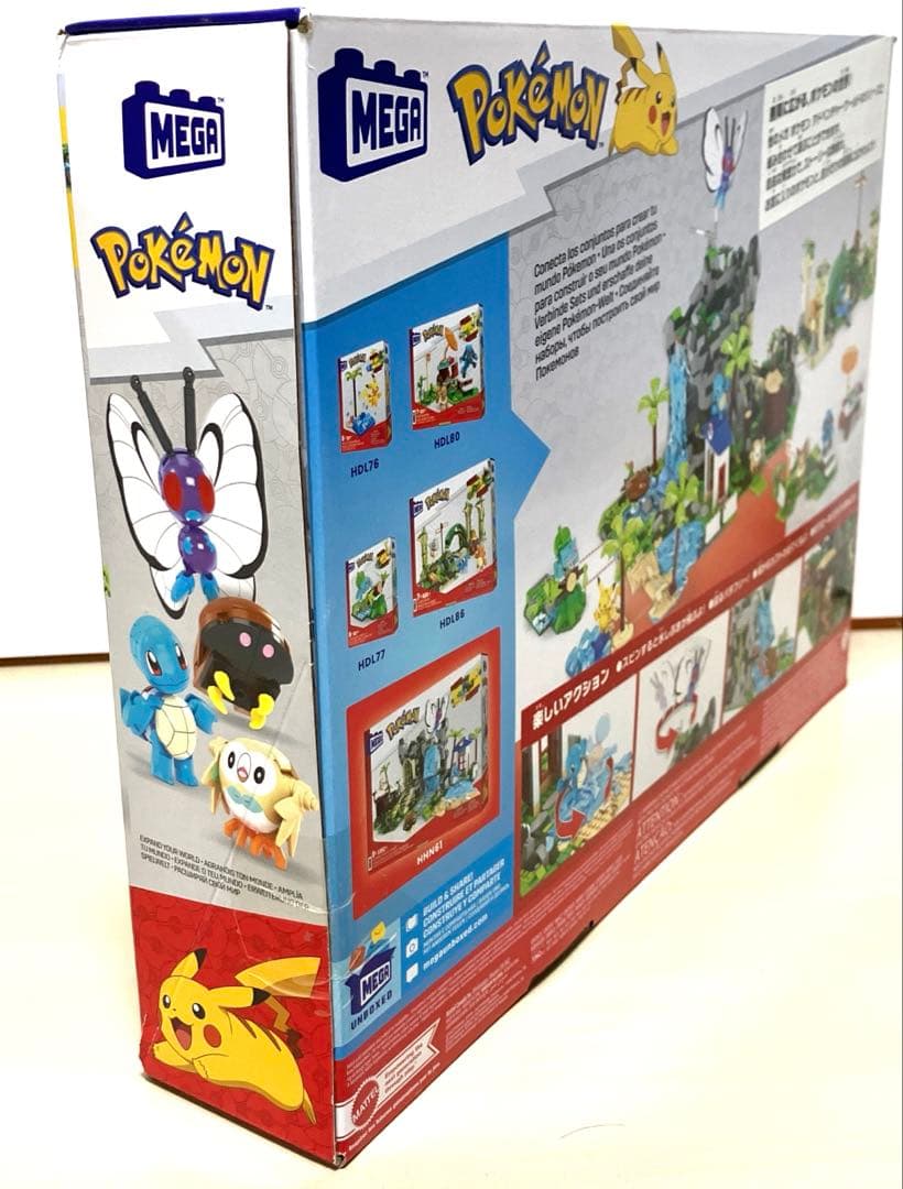【新品未使用】メガ(MEGA) ポケモン アドベンチャーワールド 滝や洞窟編