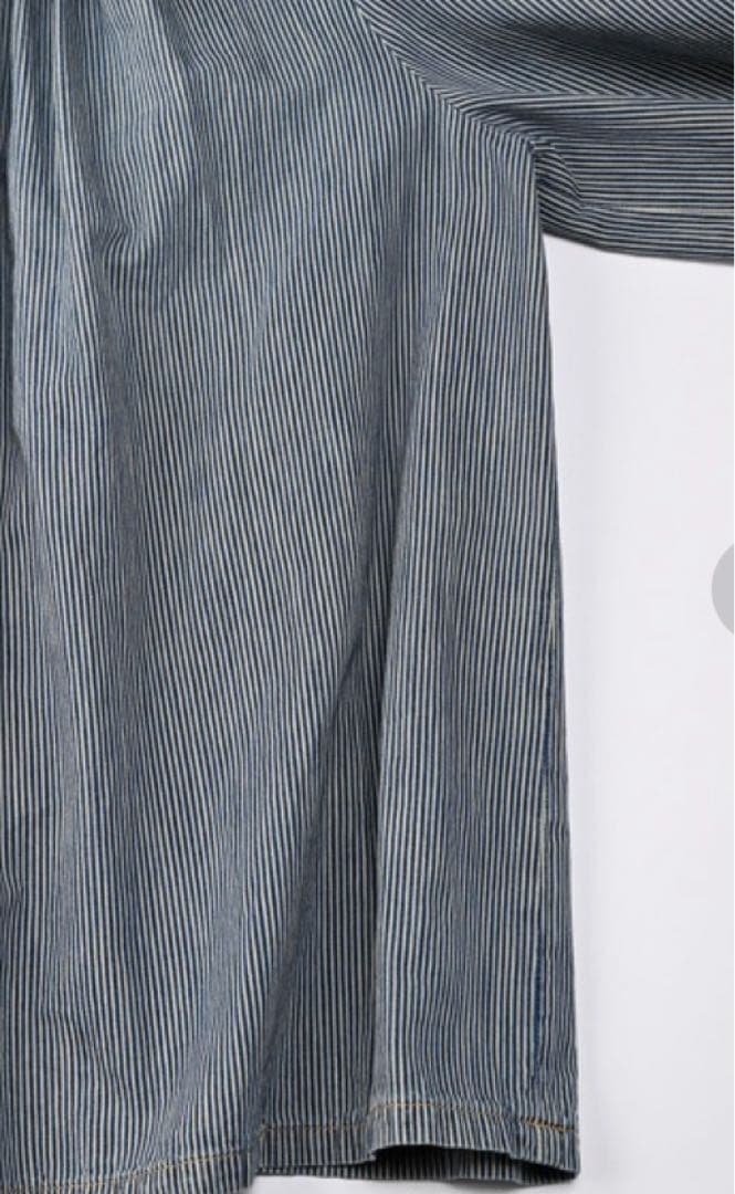 美品✨45R ゴマデニムのギャザーキュロットスカート