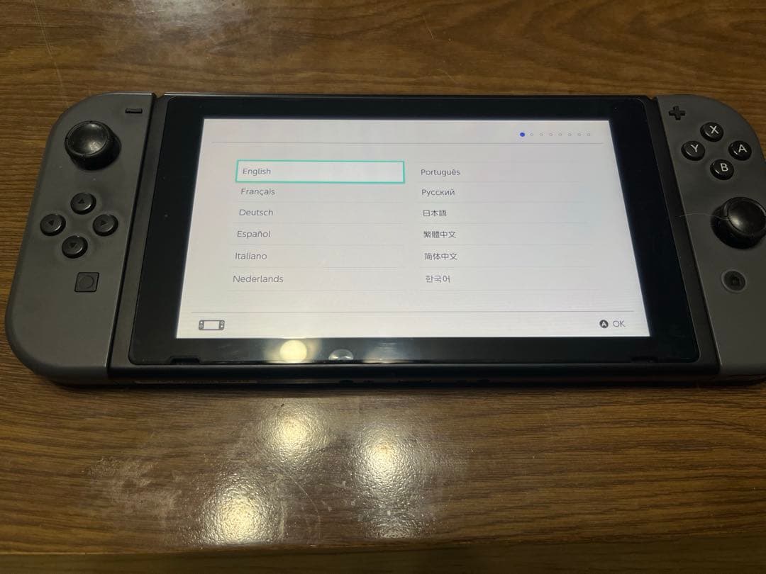 Nintendo Switch 本体 グレー(バッテリー強化版)