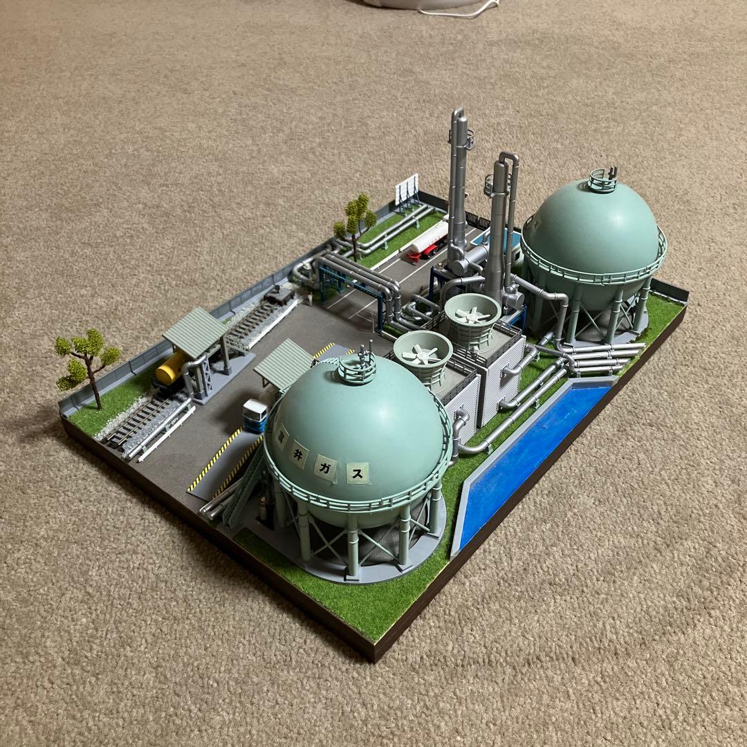 情景ジオラマコンビナート工場