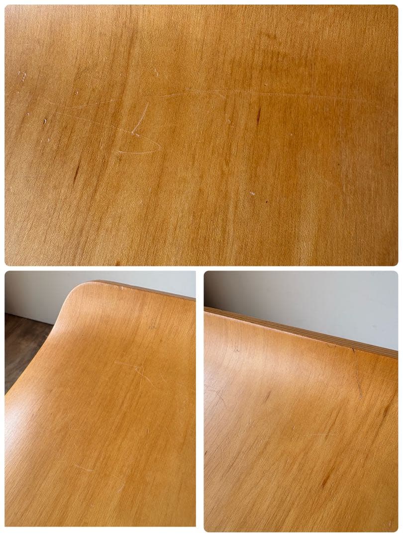 希少　ラージサイズ 天童木工 柳宗理　バタフライスツール　80〜年代ヴィンテージ