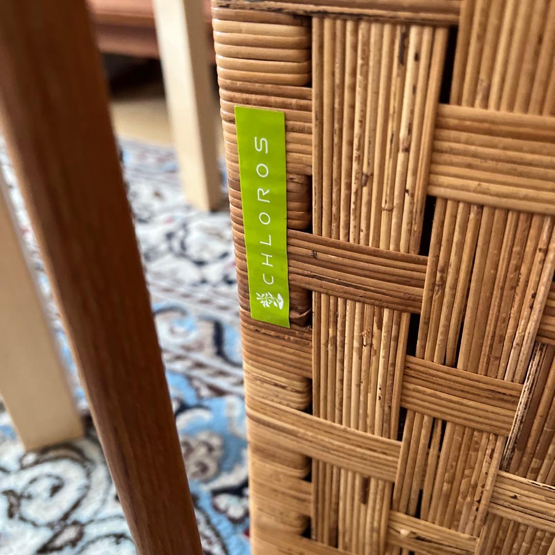 本日限り再々値下げRattan スツール CHLOROS 01FxCF-2090